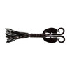 Berkley Bearded CrazyLeg Chigger Craw Soft Bait 4 1/2" Length, Black Red Fleck, Per 5