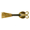 Berkley Bearded CrazyLeg Chigger Craw Soft Bait 4 1/2" Length, Green Pumpkin Green and Purple, Per 5