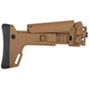 Bushmaster ACR Enhanced 7-Position Telescoping Side Folding Buttstock Coyote Tan