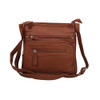 NcStar Messenger Crossbody Bag Small, Brown