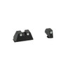 Mako Group Glock Tru-Dot Sights 9mm, .357 Sig, .40 S&W, and .45 GAP, Green/Yellow