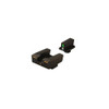 Mako Group  R4E Optimized Duty Sight Set Full Size Glock Only, Orange Front and Green Rear