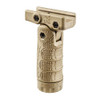 Mako Group 7 Position Tactical Folding Grip with Waterproof Storage, Flat Dark Earth