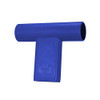 Mako Group "T" Connector for Round Target Pole Blue