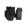 Bulldog Cases Thumb Release Polymer Holster with Universal Magazine Holder Glock 42, Right Hand, Black