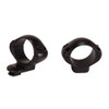 Weaver Dovetail, Turn-In Rings 1" Diameter, Medium Extended Height, Matte Black