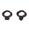 Weaver Dovetail, Turn-In Rings 1" Diameter, High Height, Matte Black