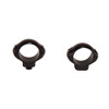 Weaver Dovetail, Turn-In Rings 1" Diameter, Medium Height, Matte Black