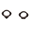 Weaver Dovetail, Turn-In Rings 1" Diameter, Low Height, Matte Black