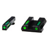 HIVIZ Sight Systems Litewave H3 Tritium/Litepipe Glock 42 and 43 Sight Set