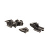 Electro Optics Wilcox Helmet Bridge Mount for IR Patrol, Black