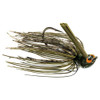 Z-man Crosseyez Flipping Jig Size 4/0 Hook, 1/2 oz, Green Pumpkin, Package of 1
