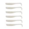 Z-man ElaZtech Swimbait Lures 3" Length, Pearl, Package of 6