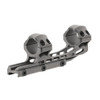 Leapers Inc. UTG Accu-Sync Offset Picatinny Rings 1" High Profile, 50mm, Gun Metal