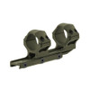 Leapers Inc. UTG Accu-Sync Offset Picatinny Rings 30mm Medium Profile. 34mm, Olive Drab Green