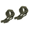 Leapers Inc. UTG Accu-Sync Offset Picatinny Rings 34mm High Profile, 37mm, Olive Drab Green