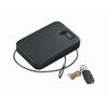 Stack-On Portable Case with Combination Lock , Black