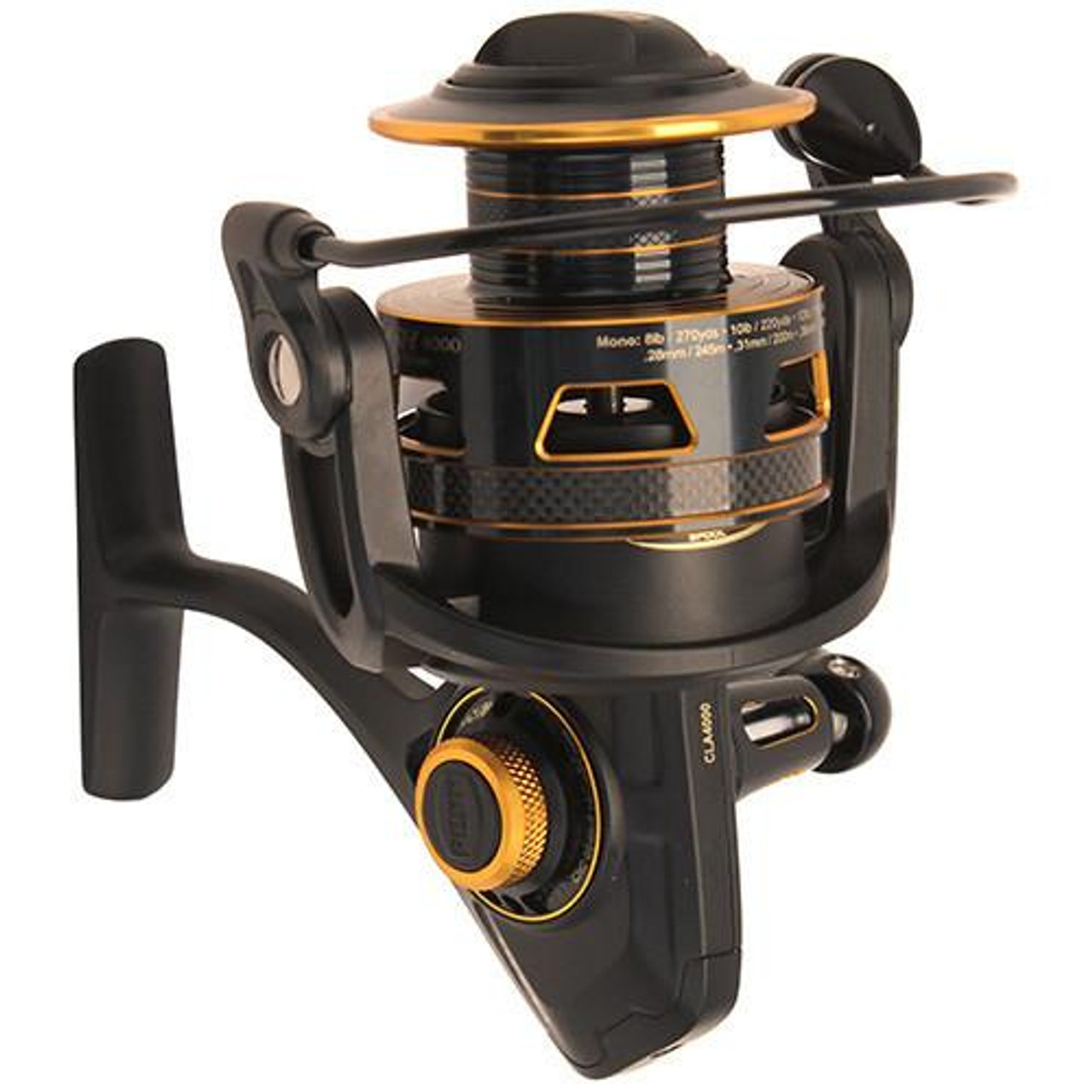 Penn Clash Spinning Reel 4000, 6.2:1 Gear Ratio, 9 Bearings, 15 lb Max  Drag, Ambidextrous, Boxed, 1366181