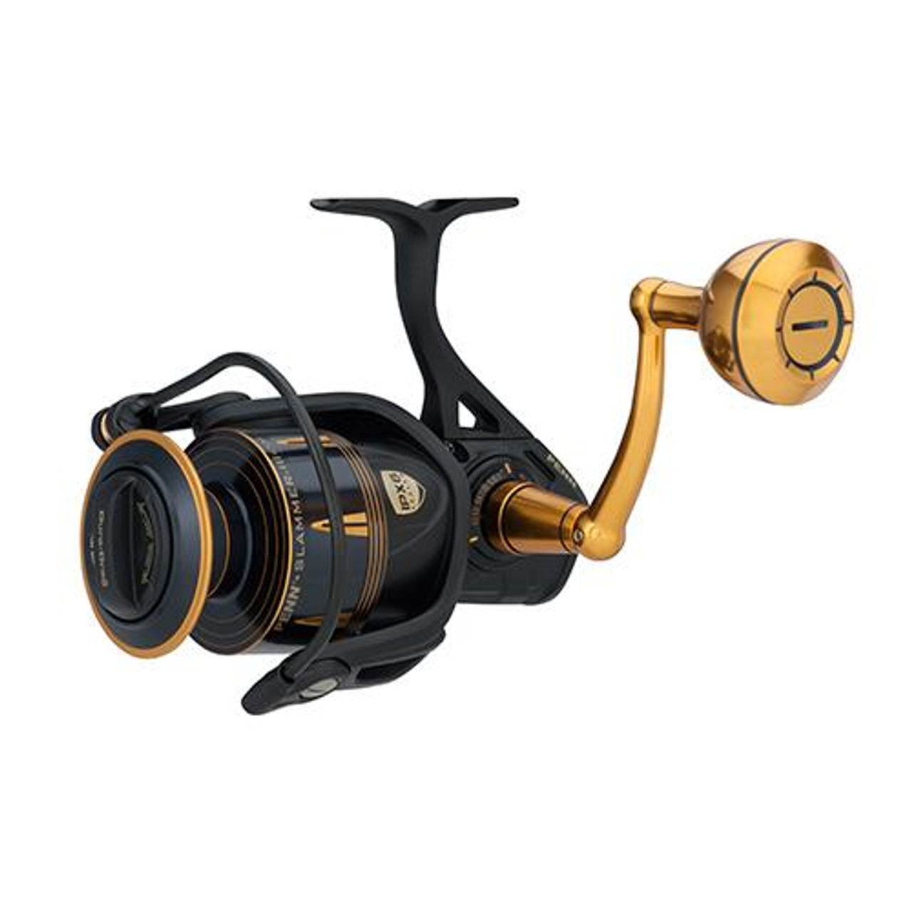 Penn Slammer III Spinning Reel 6500, 5.6:1 Gear Ratio, 42 Retrieve Rate,  40 lb Max Drag, Ambidextrous, 1403985