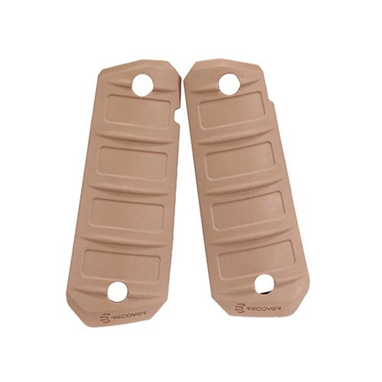 Recover Tactical RG15 Quick Change Rubber Grips 1911, Phantom Tan RG15T 7290016552249