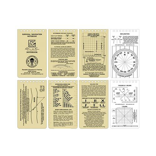 Esee Knives Navigation / Survival Notebook