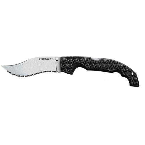 Cold Steel Voyager Knife Extra Large Vaquero, Serrated Edge