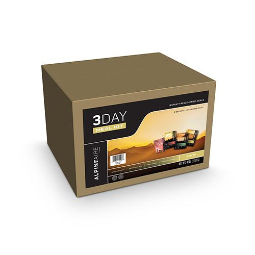 Alpine Aire Foods 3 Day Meal Kit (9 pouches)