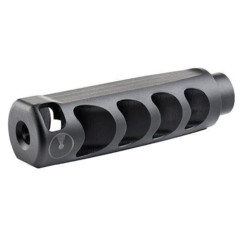Ultradyne Apollo Muzzle Brake, AR15,  1/2-28 Stainless Steel, Melonite Black