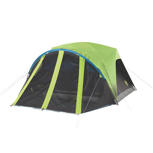 Coleman Dark Room Fast Pitch Dome Tent with Screen Room 4 Person