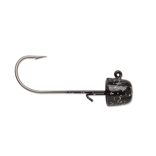 VMC Finesse Half Moon Jig 1/4 oz, Black, Package of 4