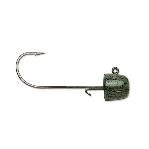 VMC Finesse Half Moon Jig 332 oz, Green Pumpkin, Package of 4