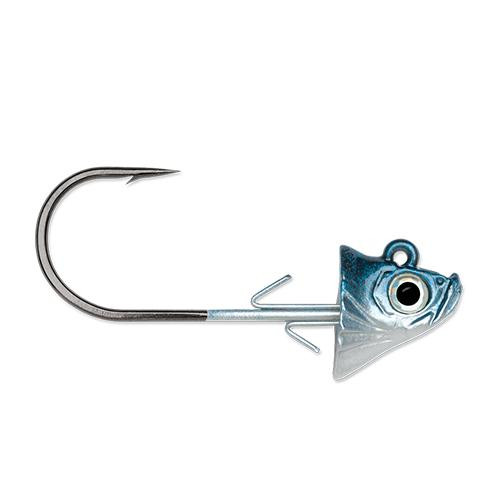 VMC Swimbait Jig #2/0 Hook Size, 1/8 oz, Blue Shad, Package of 2