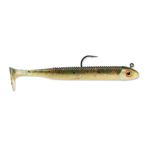 Storm 360GT Searchbait Swimmer Lure 4 1/2 Length, 1/4 oz, Houdini, Package of 1 Rigged and 2 Extra Bodies