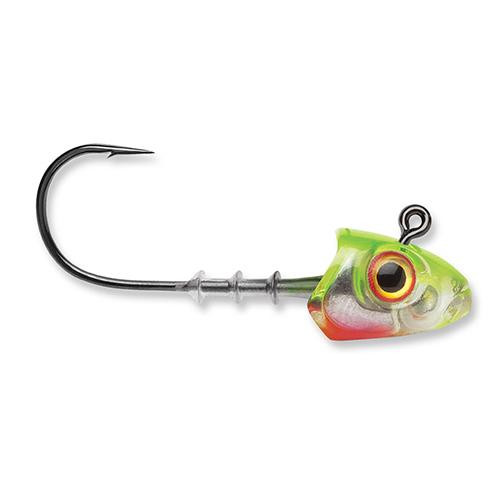 Storm 360GT Searchbait Weedless Jig 5 1/2 Length, #7/0 Hook, 3/8 oz, Chartreuse Ice, Package of 2