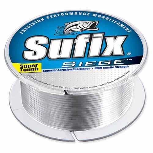 Sufix Siege Line 10 lbs Tested, 0.012 Diameter, 330 Yards, Clear