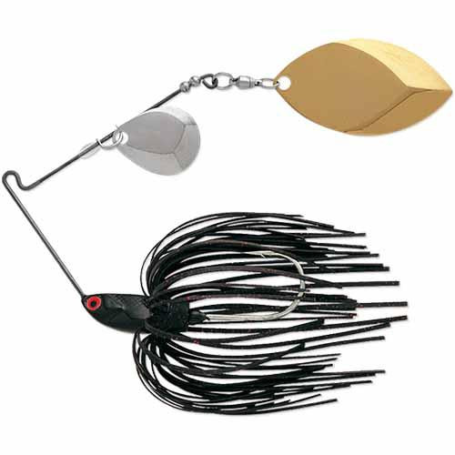 Terminator T-1 Original Titanium Spinnerbait 3/4 oz, Oklahoma Blade (Gold), Gold, Per 1