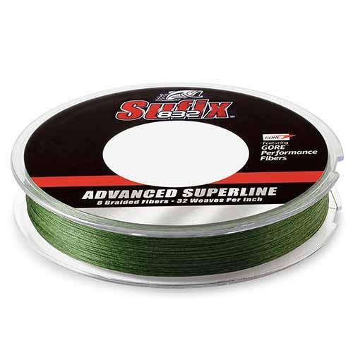 Sufix 832 Advanced Superline 8 lbs Tested, 0.007 Diameter, 300 Yards, Low Vis Green