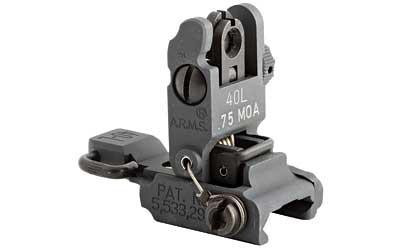 A.R.M.S. Low Profile Flip-Up Rear Sight 40L