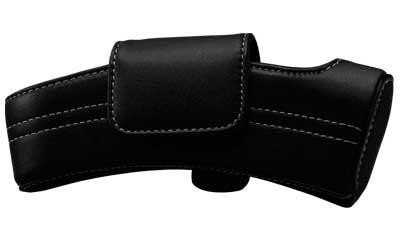 TASER C2 Black Hard Case Holster, Right Hand, Black Leather