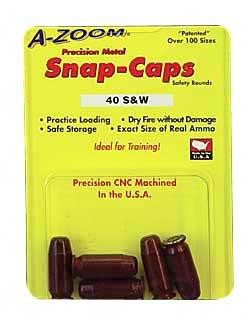 A-Zoom Snap Caps .40 S&W Aluminum 5 Pack 15114