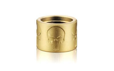 Backup Tactical AR-15 1/2x28 Thread Protector Aluminum Skull X FDE
