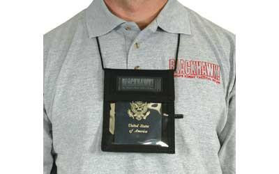 BH NECK ID-BADGE/PEN HLDR BLK