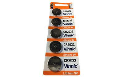 Crimson Trace CR2032 BATTERY- 5 PK
