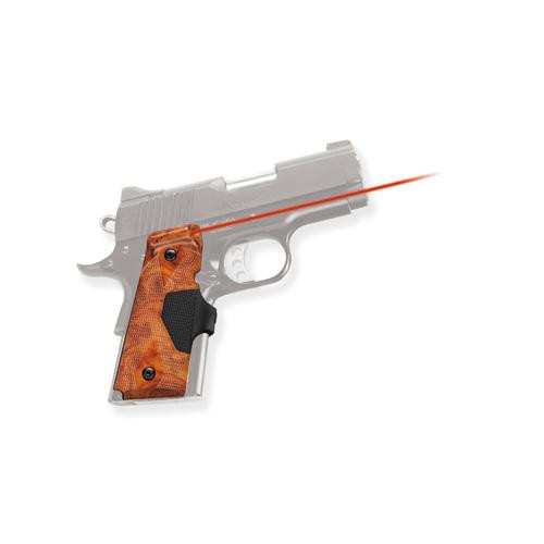 Crimson Trace 1911 Officer's/Compact/Defender Pro Front Activation Burlwood