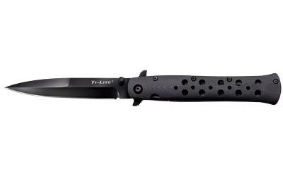 COLD STL TI-LITE G-10 HANDLE BLACK