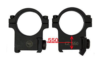 CZ 1" RINGS ZKK 602/550 19MM DT
