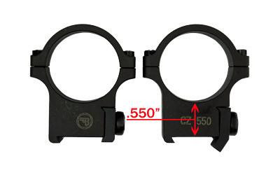 CZ 30MM RINGS ZKK 602/550 19MM DT