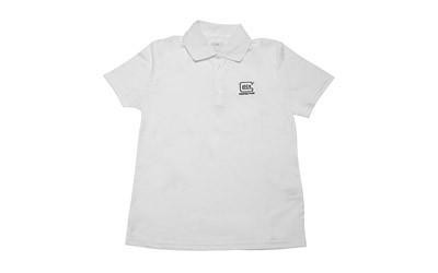 GLOCK OEM WMN CORE 365 POLO WHT SM