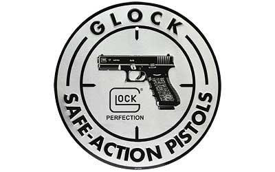 GLOCK OEM SAFE ACTION ALUMINUM SIGN