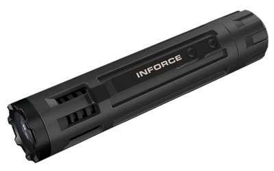 INFORCE 6VX Handheld LED Flashlight 5 Function 200 Lumen 2x CR123A Battery Tail Cap Switch Polymer Body Black INF-6VX-B-W